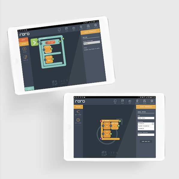 Mobile App Development - Rero Creator - Robotics Visual Coding App - Gallery 03