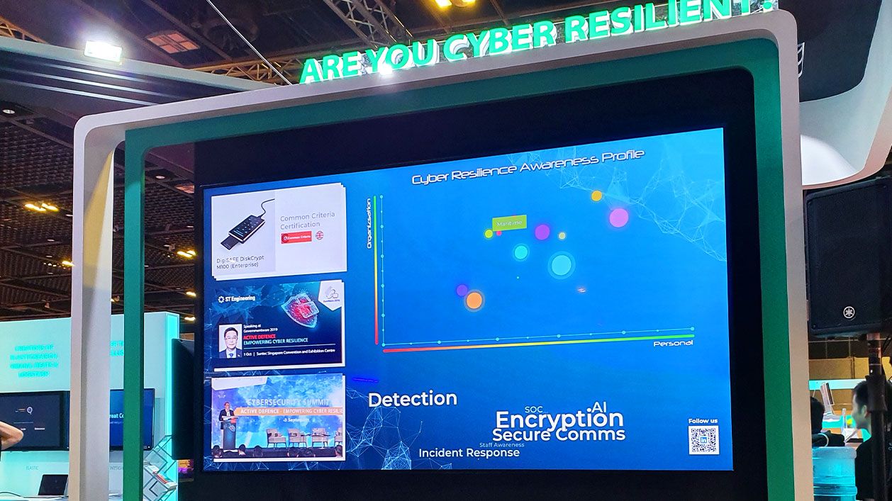 Interactive - GovWare Exhibition - Benchmark Your Cyber Resilience - Banner