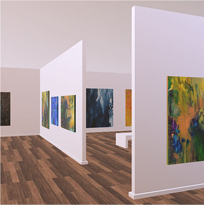 Interactive Virtual Art Gallery - Tile