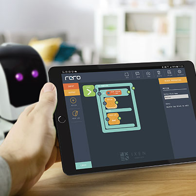 Mobile App Development - Rero Creator - Robotics Visual Coding App - Tile