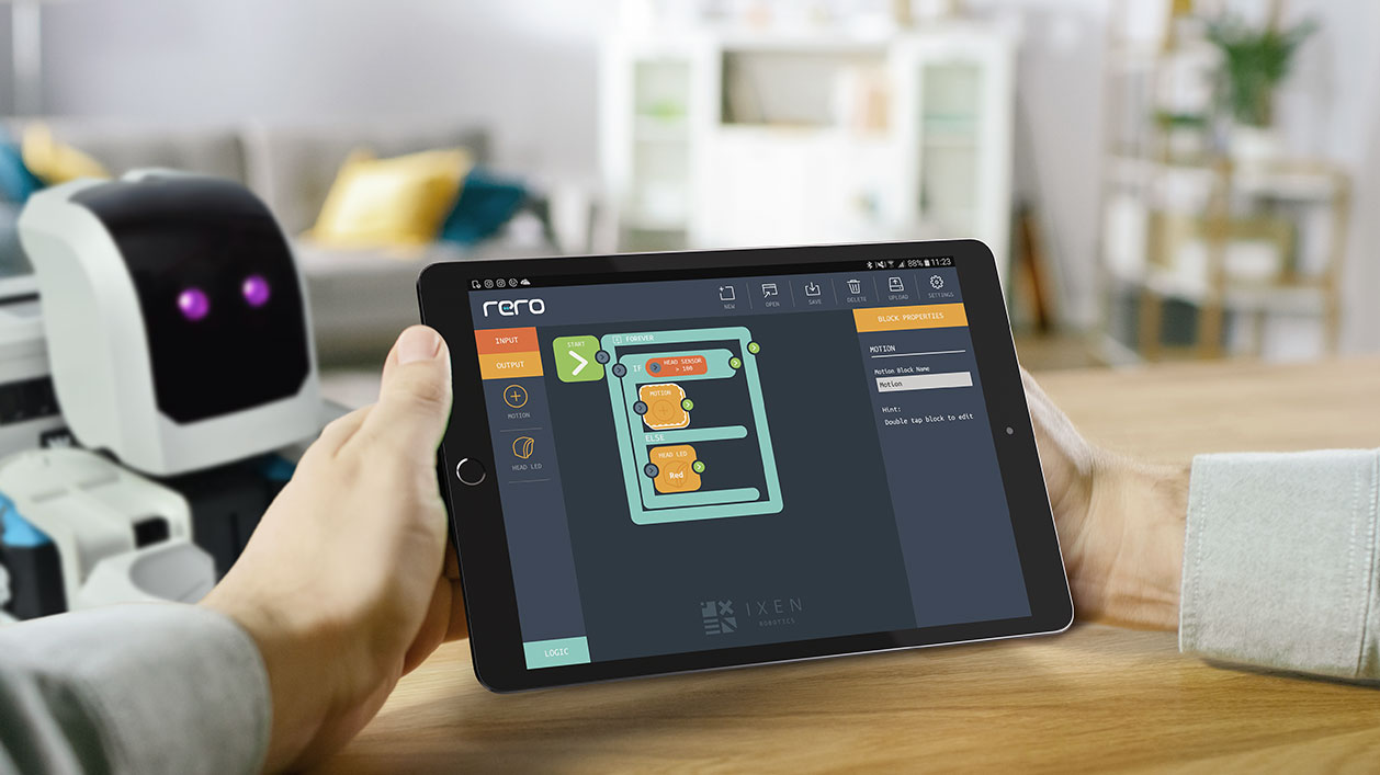 Rero Creator - Robotics Visual Coding App : IXEN Interactive – Creative ...